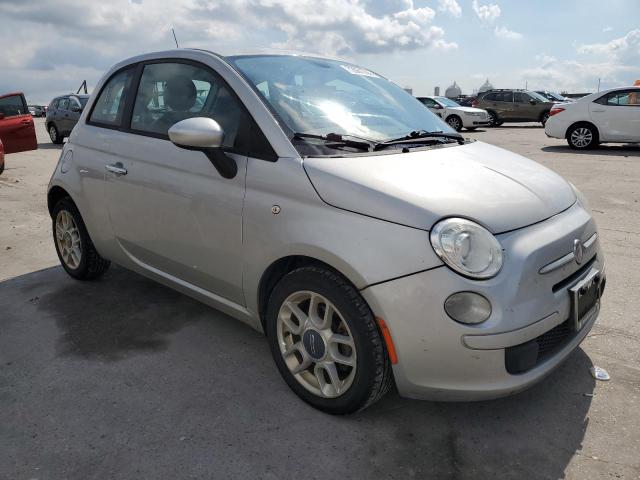 3C3CFFAR9DT545784 - 2013 FIAT 500 POP SILVER photo 4