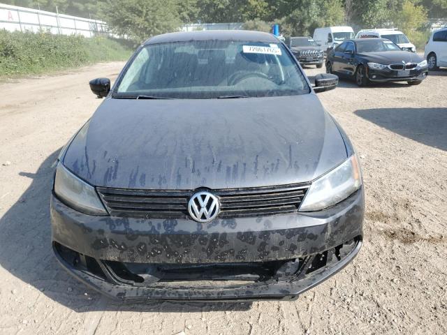 3VW2K7AJ9DM254065 - 2013 VOLKSWAGEN JETTA BASE GRAY photo 5