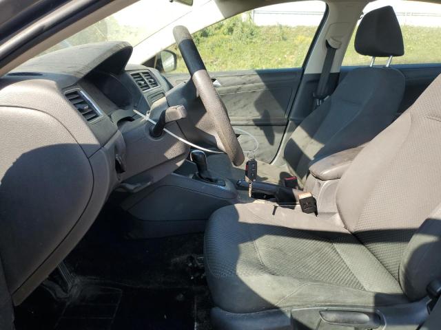 3VW2K7AJ9DM254065 - 2013 VOLKSWAGEN JETTA BASE GRAY photo 7