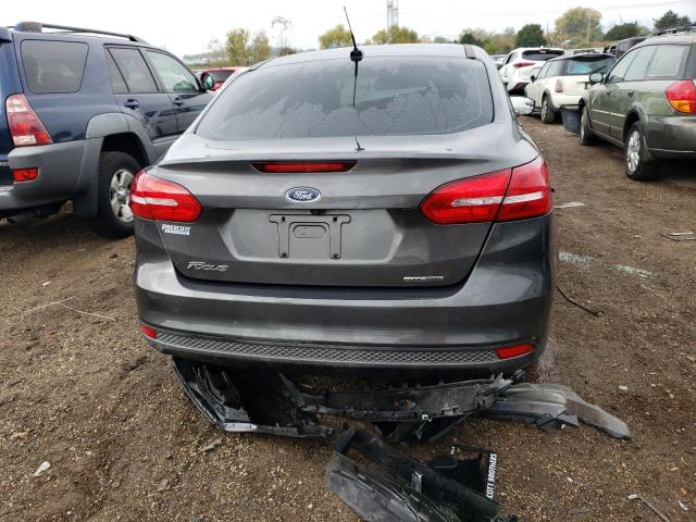 1FADP3E26FL378927 - 2015 FORD FOCUS S GRAY photo 6