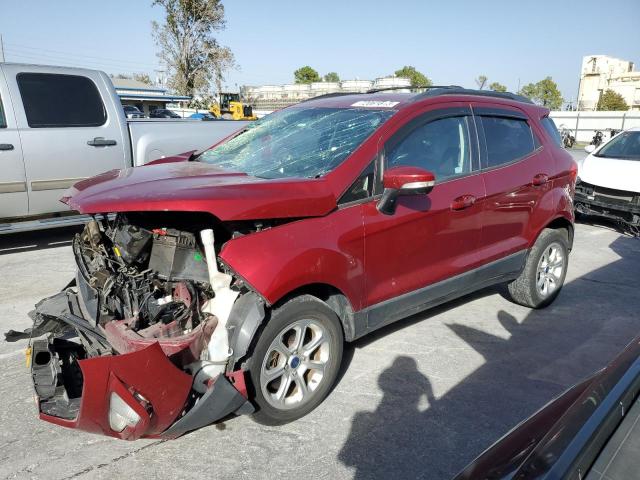 MAJ6S3GL7KC259727 - 2019 FORD ECOSPORT SE RED photo 1
