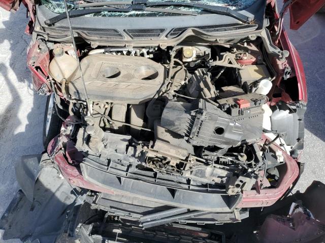 MAJ6S3GL7KC259727 - 2019 FORD ECOSPORT SE RED photo 12