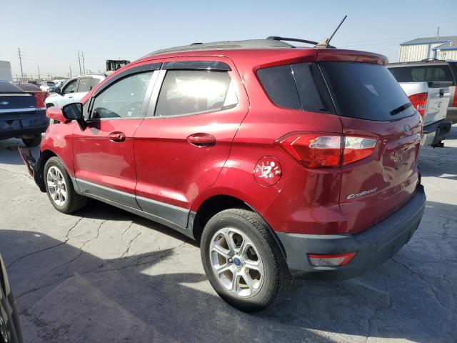 MAJ6S3GL7KC259727 - 2019 FORD ECOSPORT SE RED photo 2