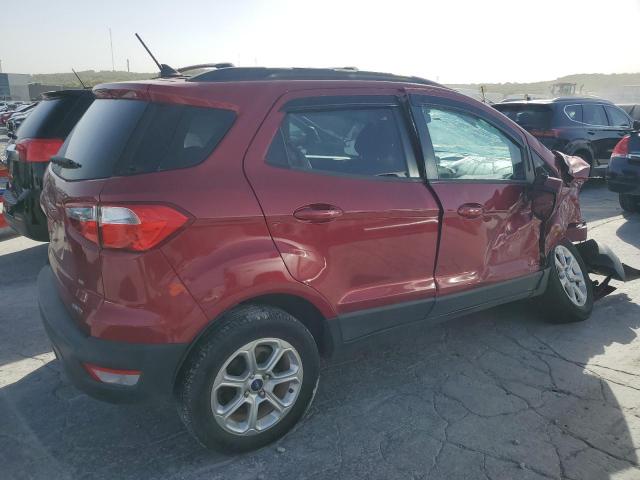 MAJ6S3GL7KC259727 - 2019 FORD ECOSPORT SE RED photo 3