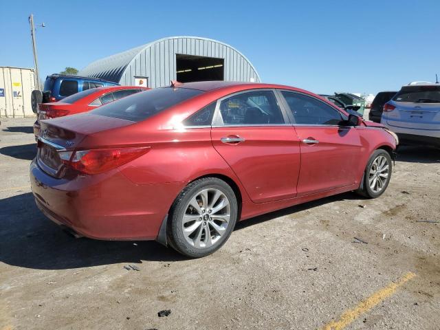 5NPEC4AB0CH426136 - 2012 HYUNDAI SONATA SE RED photo 3