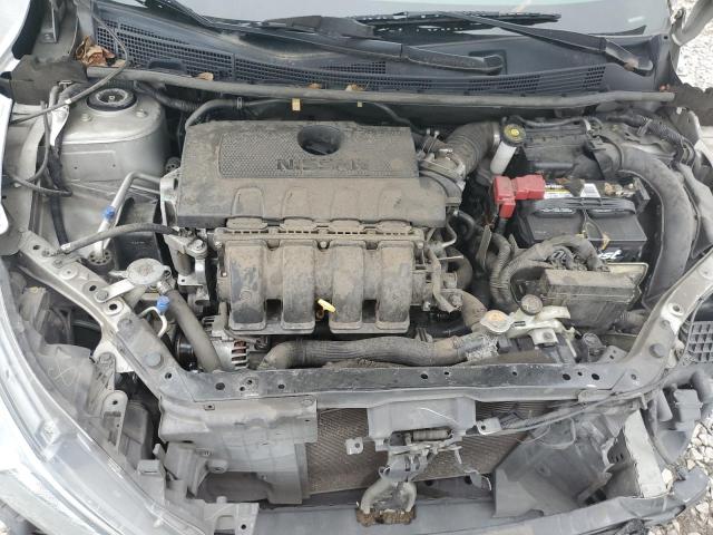 3N1AB7AP5HY274463 - 2017 NISSAN SENTRA S SILVER photo 11