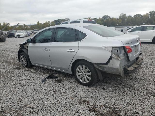 3N1AB7AP5HY274463 - 2017 NISSAN SENTRA S SILVER photo 2