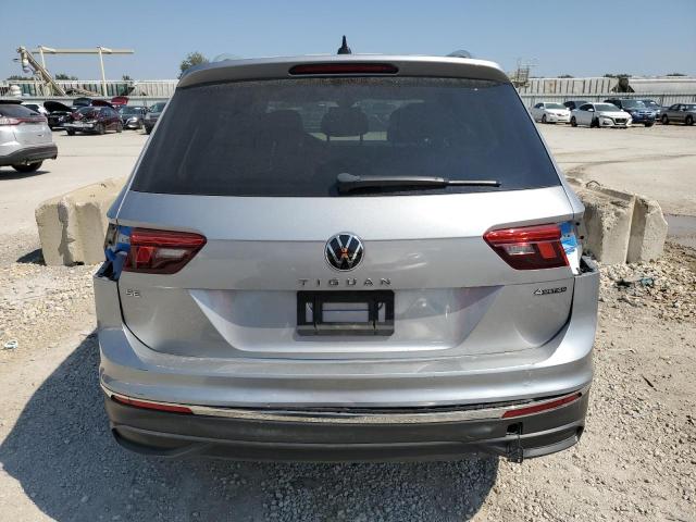 3VV2B7AX9NM099740 - 2022 VOLKSWAGEN TIGUAN SE ვერცხლისფერი ფოტო 6