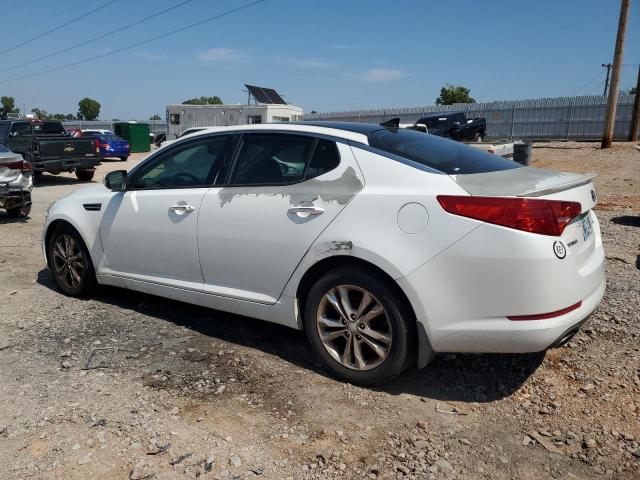 5XXGN4A7XDG178876 - 2013 KIA OPTIMA EX WHITE photo 2