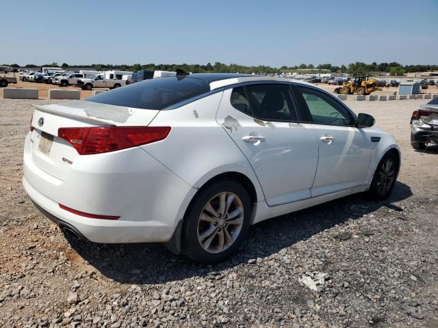 5XXGN4A7XDG178876 - 2013 KIA OPTIMA EX WHITE photo 3