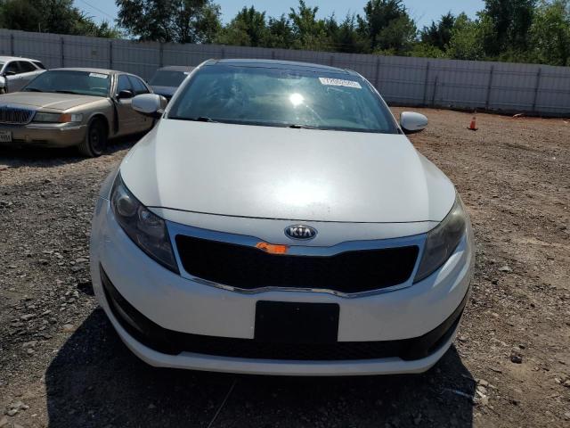 5XXGN4A7XDG178876 - 2013 KIA OPTIMA EX WHITE photo 5