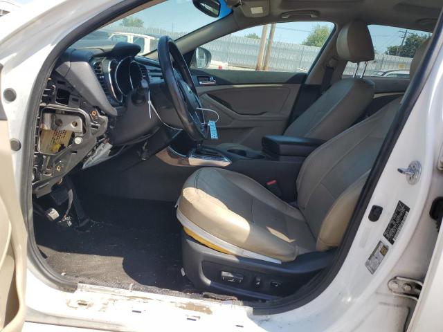5XXGN4A7XDG178876 - 2013 KIA OPTIMA EX WHITE photo 7