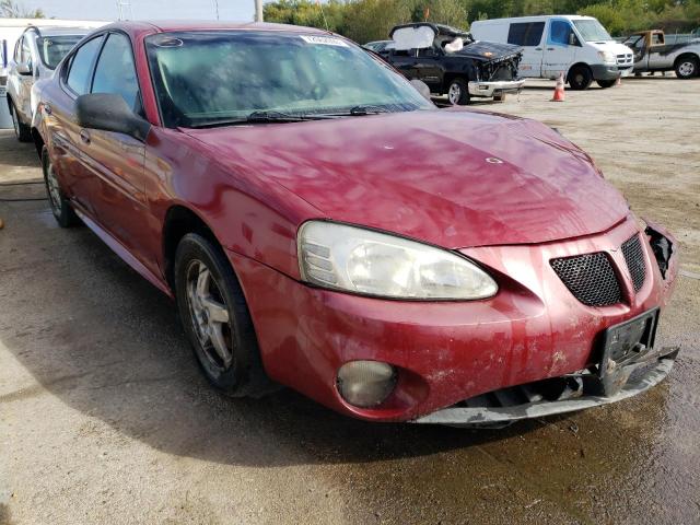 2G2WP522141154295 - 2004 PONTIAC GRAND PRIX GT MAROON photo 4