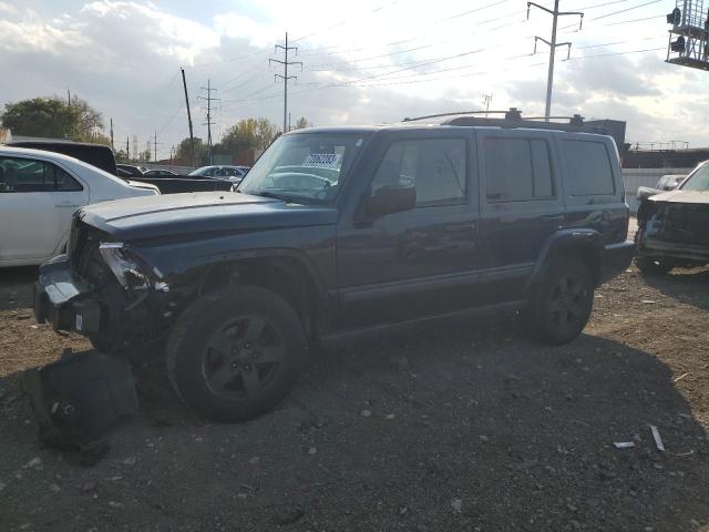 1J8HG48K78C218838 - 2008 JEEP COMMANDER SPORT BLUE photo 1