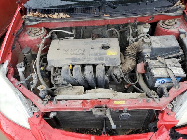 2T1KR32E86C612857 - 2006 TOYOTA COROLLA MA XR RED photo 12