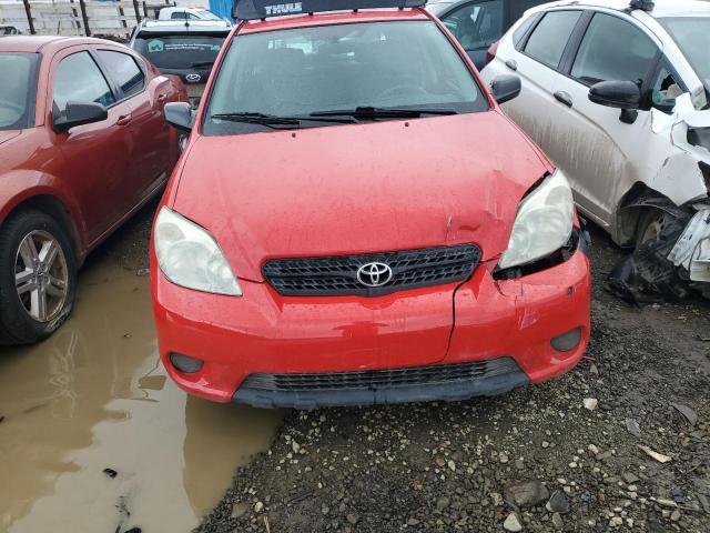 2T1KR32E86C612857 - 2006 TOYOTA COROLLA MA XR RED photo 5