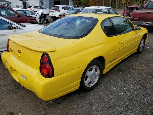 2G1WX15K229382233 - 2002 CHEVROLET MONTE CARL SS YELLOW photo 3