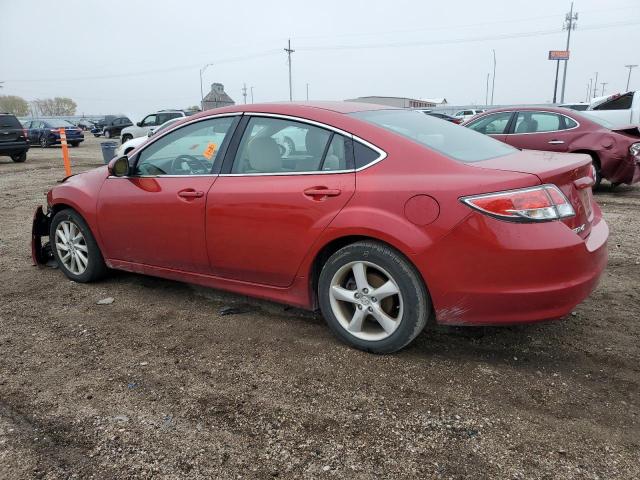 1YVHZ8DH0D5M02420 - 2013 MAZDA 6 TOURING RED photo 2