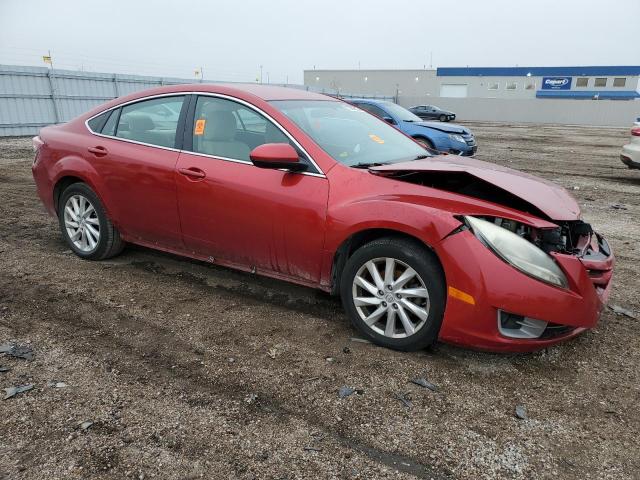 1YVHZ8DH0D5M02420 - 2013 MAZDA 6 TOURING RED photo 4