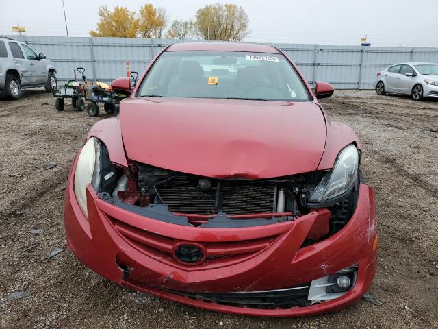 1YVHZ8DH0D5M02420 - 2013 MAZDA 6 TOURING RED photo 5