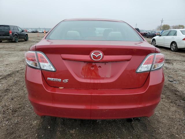 1YVHZ8DH0D5M02420 - 2013 MAZDA 6 TOURING RED photo 6