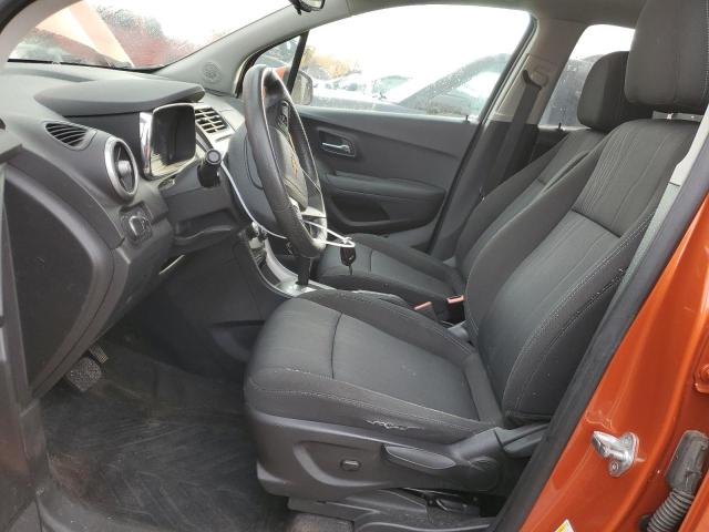 KL7CJLSB3FB105555 - 2015 CHEVROLET TRAX 1LT ORANGE photo 7