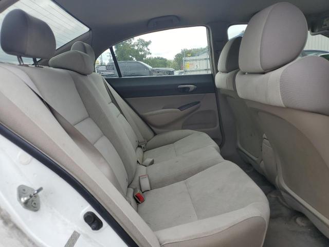 2HGFA16599H342007 - 2009 HONDA CIVIC LX თეთრი ფოტო 10