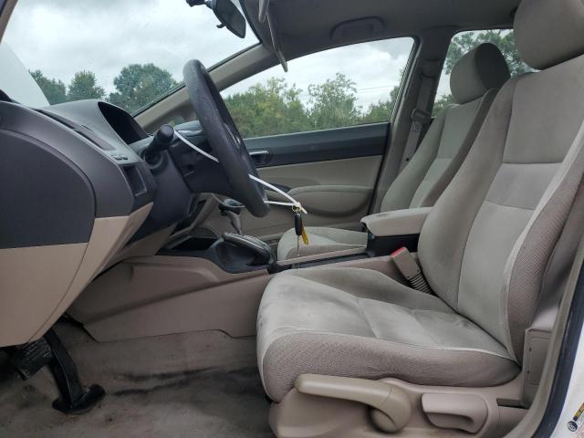 2HGFA16599H342007 - 2009 HONDA CIVIC LX თეთრი ფოტო 7