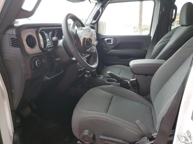 1C4PJXEN8SW591963 - 2025 JEEP WRANGLER SAHARA WHITE photo 7