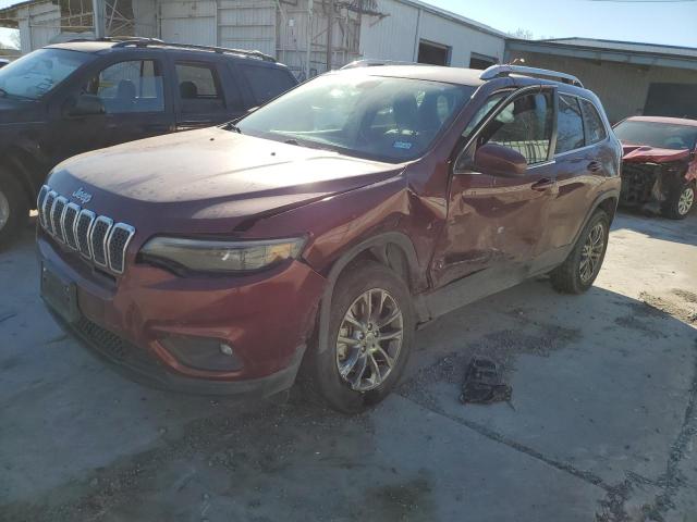 1C4PJMLB7KD314501 - 2019 JEEP CHEROKEE LATITUDE PLUS MAROON photo 1