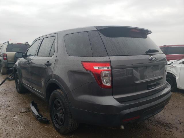 1FM5K8AR1EGC13898 - 2014 FORD EXPLORER POLICE INTERCEPTOR 灰色 照片 2