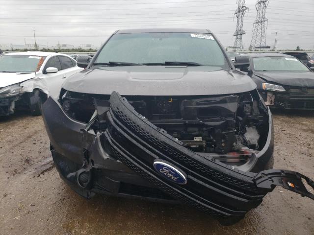 1FM5K8AR1EGC13898 - 2014 FORD EXPLORER POLICE INTERCEPTOR 灰色 照片 5