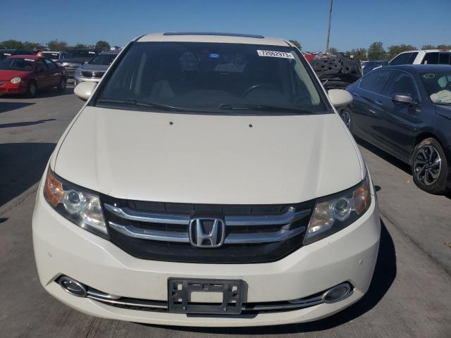 5FNRL5H99FB129699 - 2015 HONDA ODYSSEY TOURING WHITE photo 5