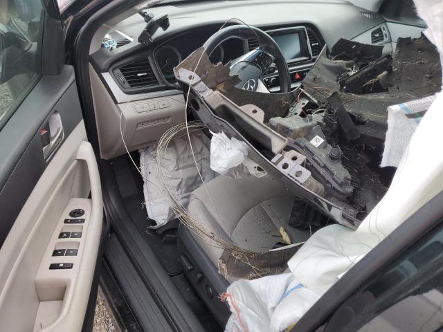 5NPE34AF9JH651493 - 2018 HYUNDAI SONATA SPORT Чорний фото 8