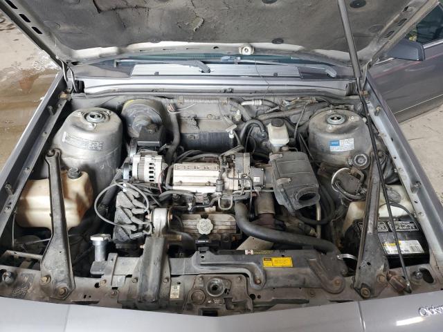 1G3AG55N1P6309128 - 1993 OLDSMOBILE CUTLASS CI S ნაცრისფერი ფოტო 11