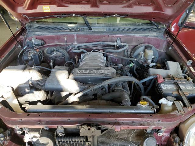 5TBBT44153S426657 - 2003 TOYOTA TUNDRA ACCESS CAB SR5 BURGUNDY photo 11