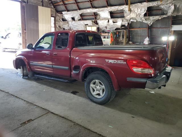 5TBBT44153S426657 - 2003 TOYOTA TUNDRA ACCESS CAB SR5 BURGUNDY photo 2