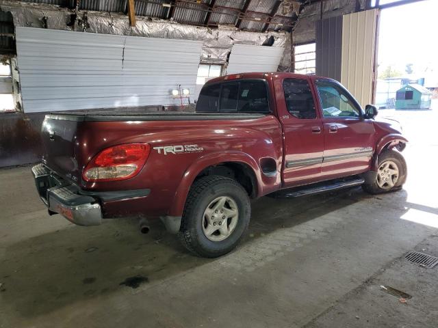 5TBBT44153S426657 - 2003 TOYOTA TUNDRA ACCESS CAB SR5 BURGUNDY photo 3
