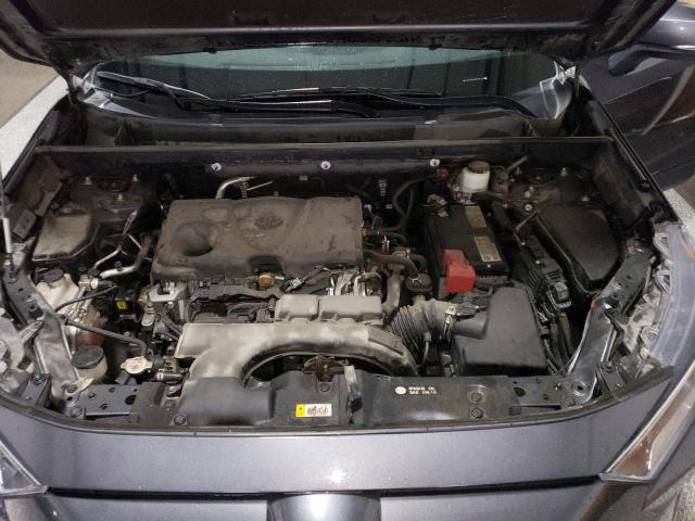 2T3P1RFV0MW167415 - 2021 TOYOTA RAV4 XLE 灰色 照片 12