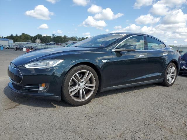 5YJSA1CN5DFP03460 - 2013 TESLA MODEL S 绿色 照片 1