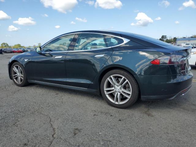 5YJSA1CN5DFP03460 - 2013 TESLA MODEL S GREEN photo 2