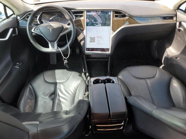 5YJSA1CN5DFP03460 - 2013 TESLA MODEL S 绿色 照片 8