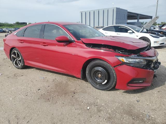 1HGCV1F39KA039500 - 2019 HONDA ACCORD SPORT 红色 照片 4