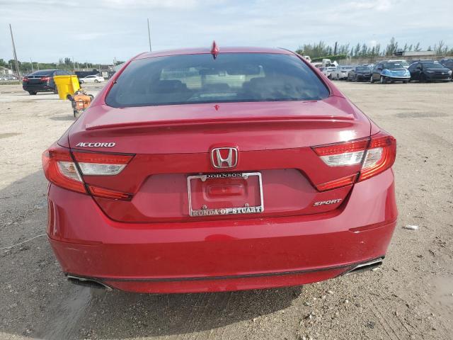 1HGCV1F39KA039500 - 2019 HONDA ACCORD SPORT 红色 照片 6