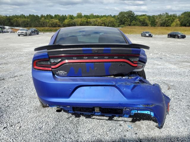 2C3CDXKT8HH649669 - 2017 DODGE CHARGER POLICE BLUE photo 6