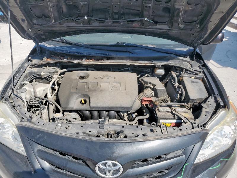 JTDBU4EE5BJ101864 - 2011 TOYOTA COROLLA BASE 黑色 照片 11