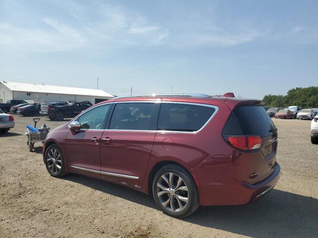 2C4RC1GG4JR252493 - 2018 CHRYSLER PACIFICA LIMITED BURGUNDY photo 2