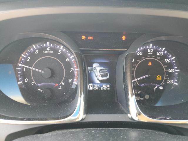 4T1BK1EB8DU054501 - 2013 TOYOTA AVALON BASE 栗色 照片 9