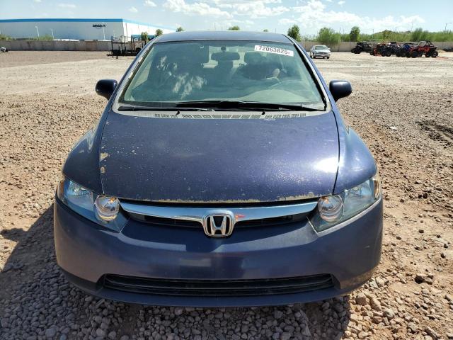 1HGFA165X8L104037 - 2008 HONDA CIVIC LX BLUE photo 5