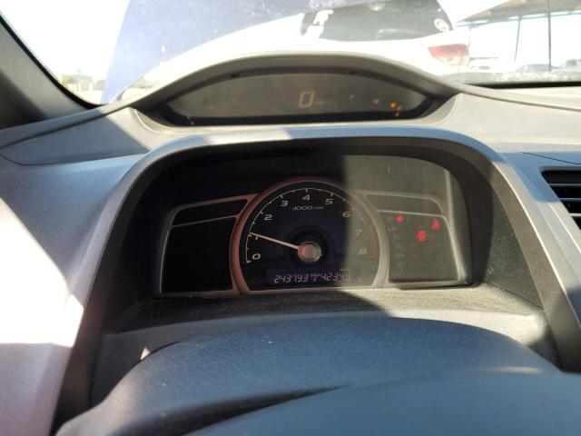 1HGFA165X8L104037 - 2008 HONDA CIVIC LX BLUE photo 9